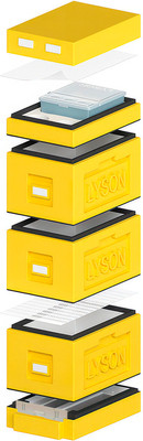 Улей Lyson Рут На 6 Рамок / WDD04YY (желтый/желтый)