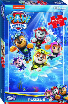 Пазл Step Puzzle Щенячий патруль. Аква maxi 24