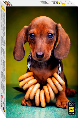 Пазл Step Puzzle Щенок таксы (500эл)