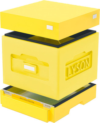 Улей Lyson Дадан На 10 Рамок / WKY1Y (желтый/желтый)