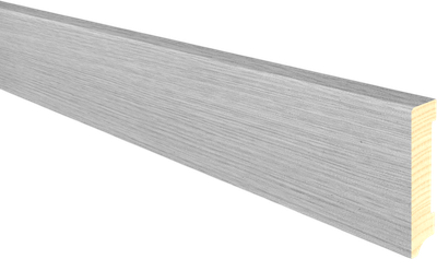 Плинтус КТМ-2000 Деревянный 80x16x2400мм 8016-301Е (дуб серый)