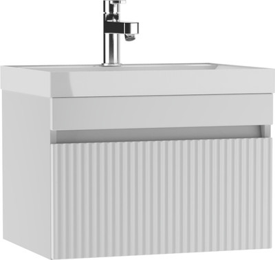 Тумба под умывальник Айсберг Unit 60 Бриз с одним ящиком В1