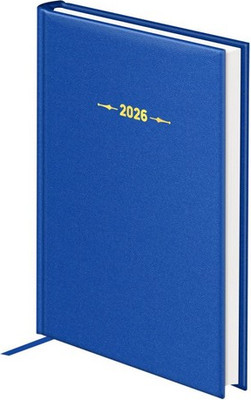 Ежедневник BG Ariane. Blue 2026г А6 / DdА6_09302 (176л)