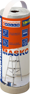 Пленка строительная 4Walls Masko ПНД 1.8x33м / SDC013T