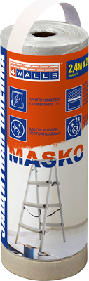 Пленка строительная 4Walls Masko ПНД 2.4x20м / SDC014T