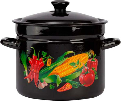 Кастрюля КМЗ Царица полей / 41804-192/6-У2 (коричневый)