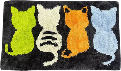 Коврик для ванной ILLU 50x80 / 2310312 (котята)