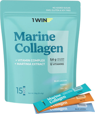 Коллаген 1WIN Морской (15x6г, микс)
