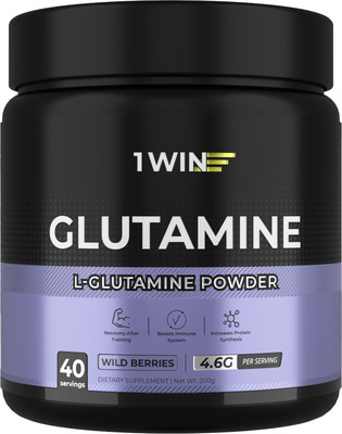 L-глютамин 1WIN Лесные ягоды (200г)