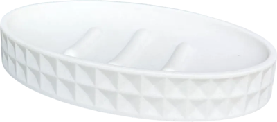 Мыльница ILLU YC410274-3 (белая клетка)