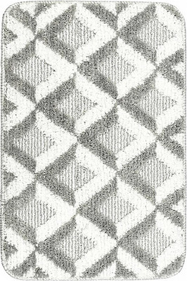 Коврик для ванной ILLU 48x78 / xb24102136 (клетка серая)