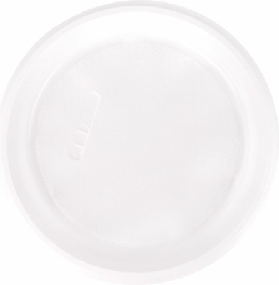 Набор одноразовых тарелок Laima Бюджет / 600943 (100шт, белый)