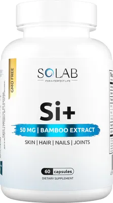 Минерал SOLAB Кремний (60 капсул)