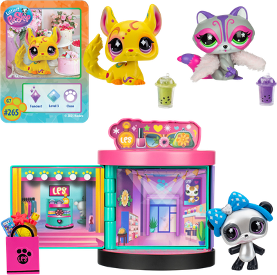 Игровой набор Hasbro Littlest Pet Shop Сюжет Станция Стиля / 00722_LPS