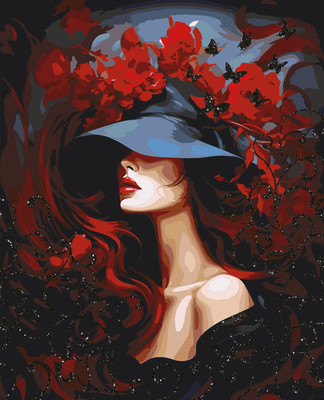 Картина по номерам Три совы Загадочность / КХг4050_57063