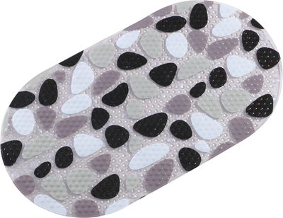 Коврик на присосках ILLU Антискользящий ПВХ 70x39 / xb2440810 (морские камушки)