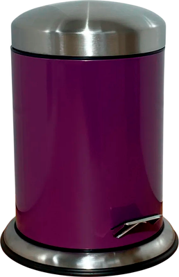Мусорное ведро ILLU HFZM145L (фиолетовый)