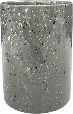 Стакан для зубной щетки и пасты ILLU H2432505-2 (Gray Marble)