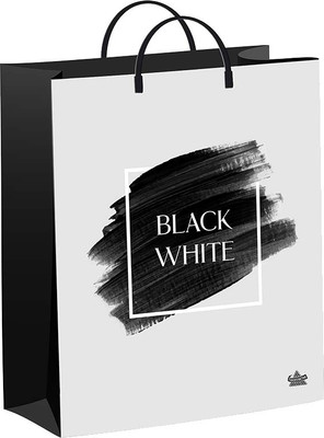 Пакет подарочный ТИКО-Пластик Черно-белая история / н00269666