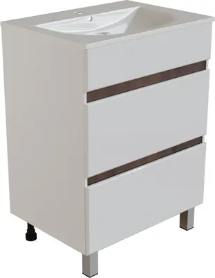 Тумба под умывальник Mixline Брикс-60 / 557491
