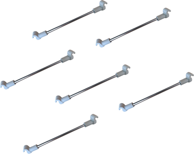 Комплект разделителей для карго Starax S-2213-3-G/6 (6шт, серый)