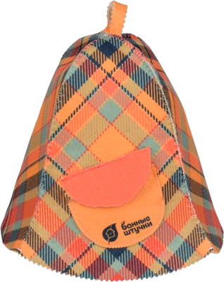 Шапка для бани Банные Штучки Клетка / 41505