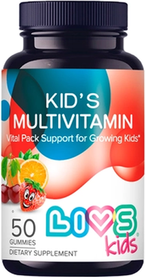 Мультивитаминный комплекс LIVS Для детей со вкусом фруктов и ягод (50шт)