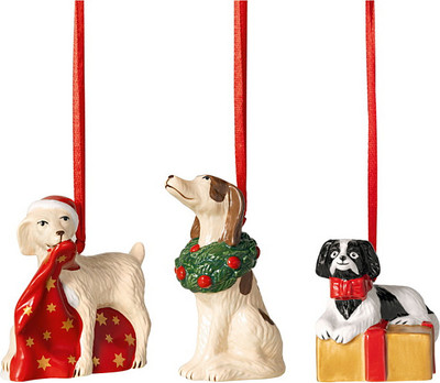 Набор елочных игрушек Villeroy & Boch Nostalgic Ornaments / 14-8331-6692 (3шт)