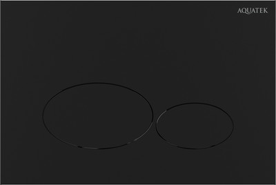 Кнопка для инсталляции Aquatek KDI-0000074 (черный матовый)