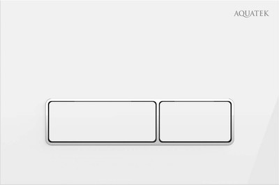 Кнопка для инсталляции Aquatek KDI-0000061 (белый глянец)