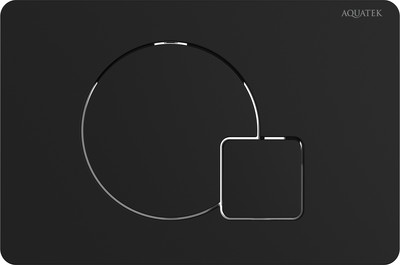 Кнопка для инсталляции Aquatek KDI-0000069 (черный матовый)