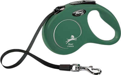 Поводок-рулетка Flexi New Classic / CL30T5.251.OG (L, оливковый)