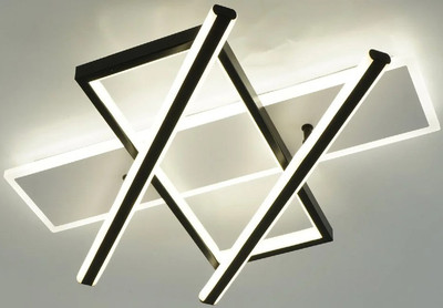 Люстра Estares Palla 110W 3S-APP-500x460x80-BLACK/WHITE/CLEAR-220-IP20