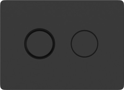 Кнопка для инсталляции Cersanit Accento Circle для Aqua 69 077 (черный мат)