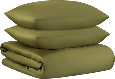 Пододеяльник с наволочками Tkano Essential / TK25-DC0002 (оливковый)