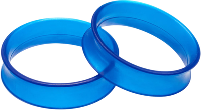 Кольца для ножниц парикмахерских TAYO FIBL-S (2шт, синий)