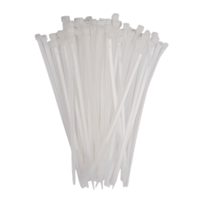 Стяжка для кабеля JAZZway PCT 4.8x180-100WH / 5053922 (100шт)