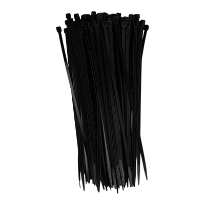 Стяжка для кабеля JAZZway PCT 4.8x250-100BL / 5054608 (100шт)