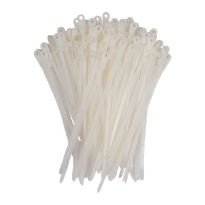 Стяжка для кабеля JAZZway PCT-S 3.6x150-100WH / 5055520 (100шт)