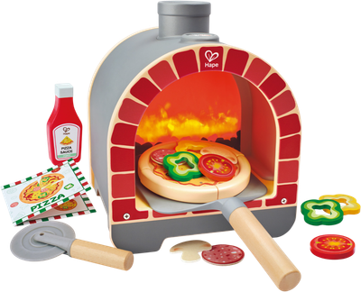 Набор игрушечных продуктов Hape Интерактивная печь для пиццы / E3236_HP