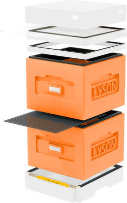 Улей Lyson Дадан На 10 Рамок / WK46ORW (оранжевый/неокрашенный)