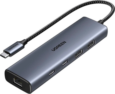 Док-станция для ноутбука Ugreen CM512 / 45320 (серый космос)