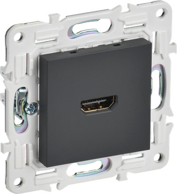 Розетка IEK Skandy SK-H10-K53 (графит)