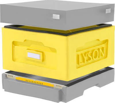 Улей Lyson Рута На 10 Рамок / WR1YG (желтый/серый)