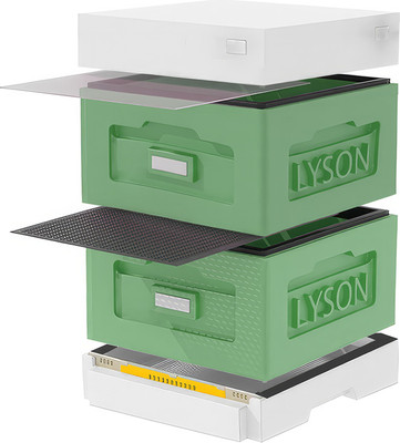 Улей Lyson Рута На 10 Рамок / WR2GW (зеленый/неокрашенный)