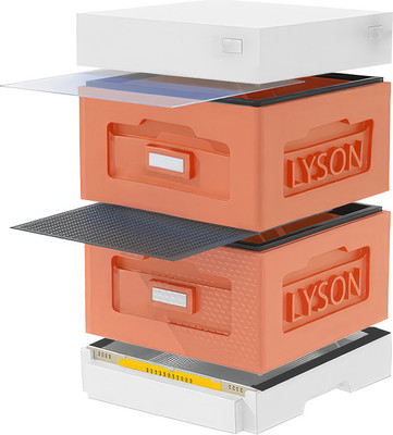 Улей Lyson Рута На 10 Рамок / WR2ORW (оранжевый/неокрашенный)