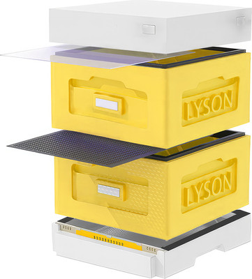 Улей Lyson Рута На 10 Рамок / WR2YW (желтый/неокрашенный)