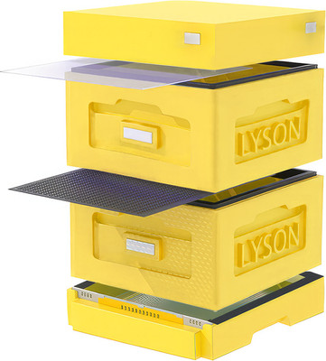 Улей Lyson Рута На 10 Рамок / WR2YY (желтый/желтый)