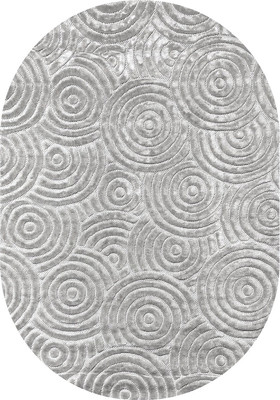 Ковер Valentis Juno E908AG-GREY-OVAL (1x2)