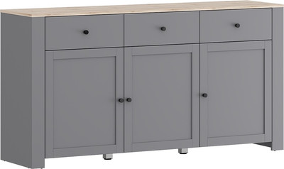 Тумба Речицадрев Неаполь / Р394.01 (агат серый 618/дуб салерно 708)